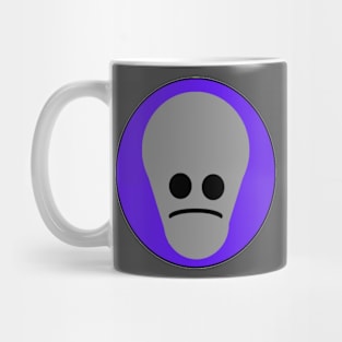 Sad alien Mug